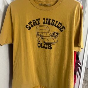 Melmarc Yellow Graphic Tee